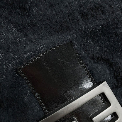 Fendi Mamma Bucket Shoulder Bag Black — view 6