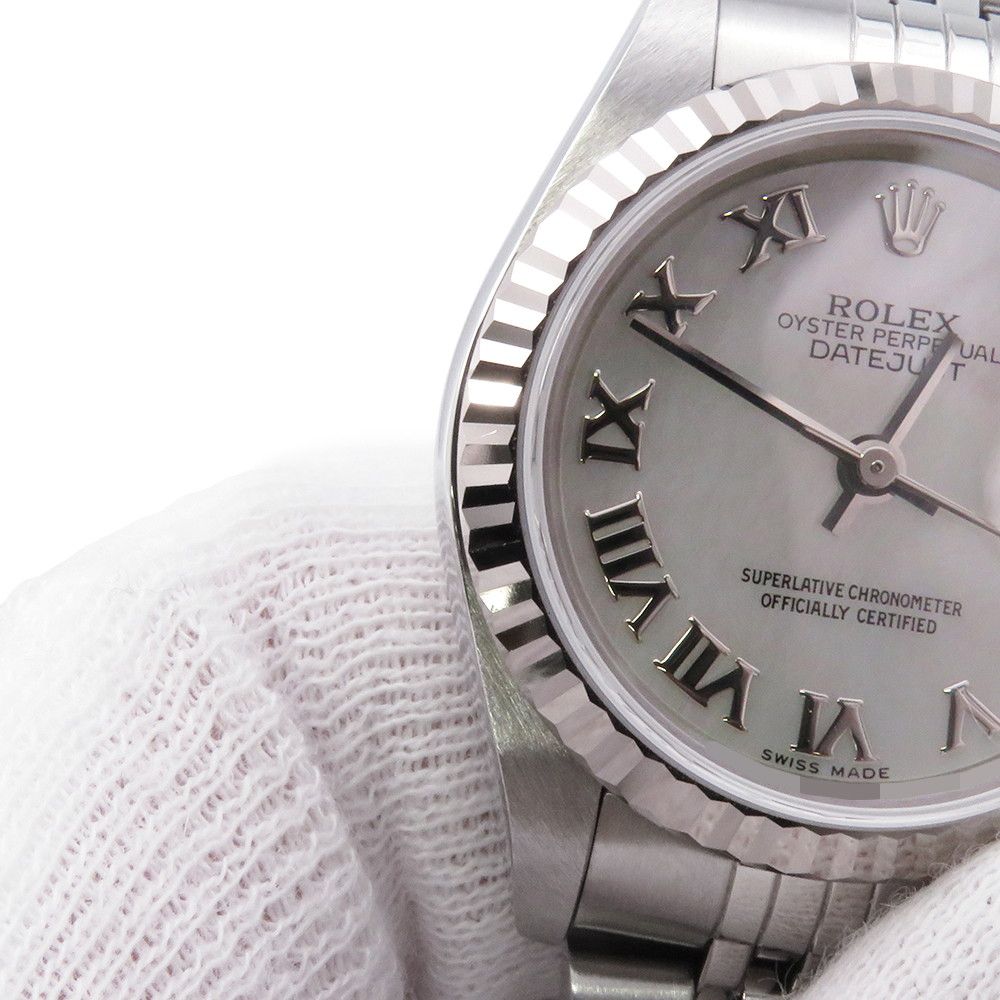 Rolex Datejust 26 18k White Gold No Watch Shell Dial — view 5