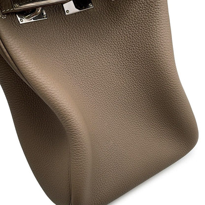 Hermes Belt Bag Kelly Hac a Dos PM Etoupe Silver Togo — view 6