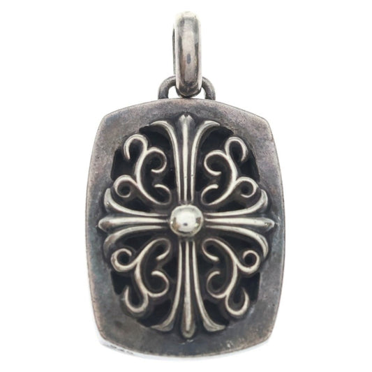 Chrome Hearts Keeper Pendant Top Silver