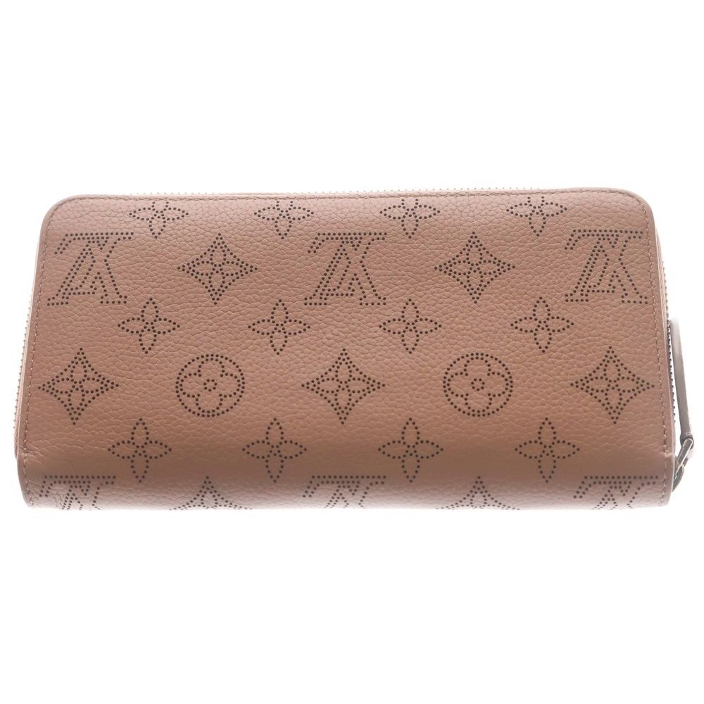 Louis Vuitton Mahina Zippy Wallet Magnolia Card Case Pink Leather Silver — view 2