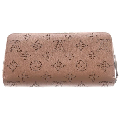 Louis Vuitton Mahina Zippy Wallet Magnolia Card Case Pink Leather Silver — view 2