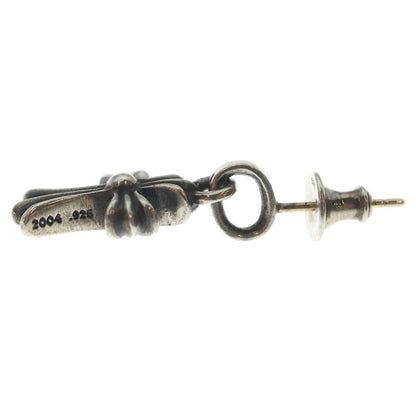 Chrome Hearts Bby Pprchn Baby Fat Cross Drop Earrings Silver — view 3