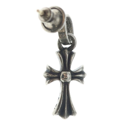 Chrome Hearts Bby Pprchn Baby Fat Cross Drop Earrings Silver — view 2