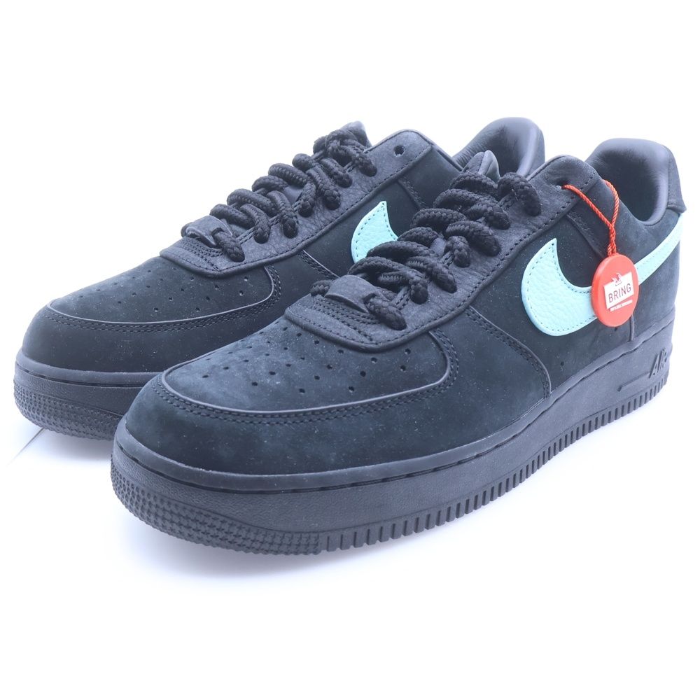 Tiffany & Co Nike Air Force 1 Low Black Air 1 Low Cut Sneakers Shoes Blue — view 2