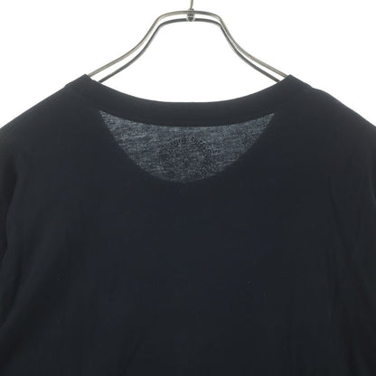 Chrome Hearts Neck Logo LS Tee Print Arm Crew Long Sleeve T-Shirt T Black — view 4