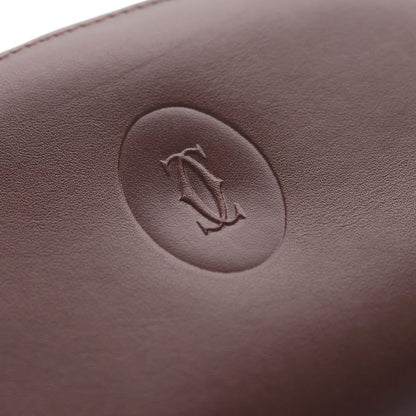 Cartier Must de Cartier Leather Coin Case Bordeaux — view 4