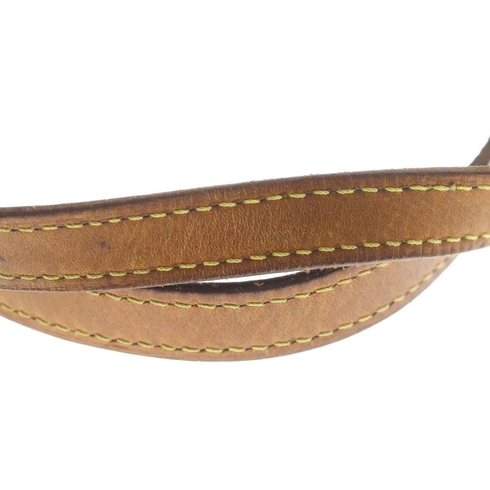 Louis Vuitton Cite MM Monogram Leather Shoulder Bag Gold Brown — view 6