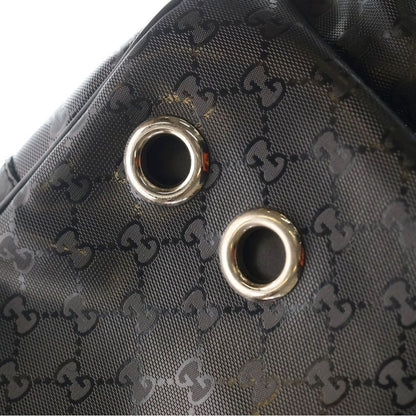 Gucci GG Supreme Allover Pattern Backpack Black — view 5