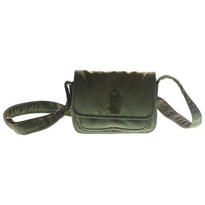 Saint Laurent Paris Niki Small Nylon Messenger Bag Khaki