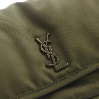 Saint Laurent Paris Niki Small Nylon Messenger Bag Khaki — view 5