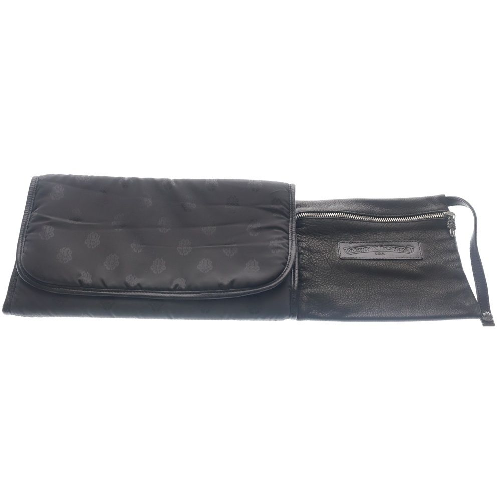 Chrome Hearts Diaper Bag Leather Shoulder 2-Way Handbag Black — view 6
