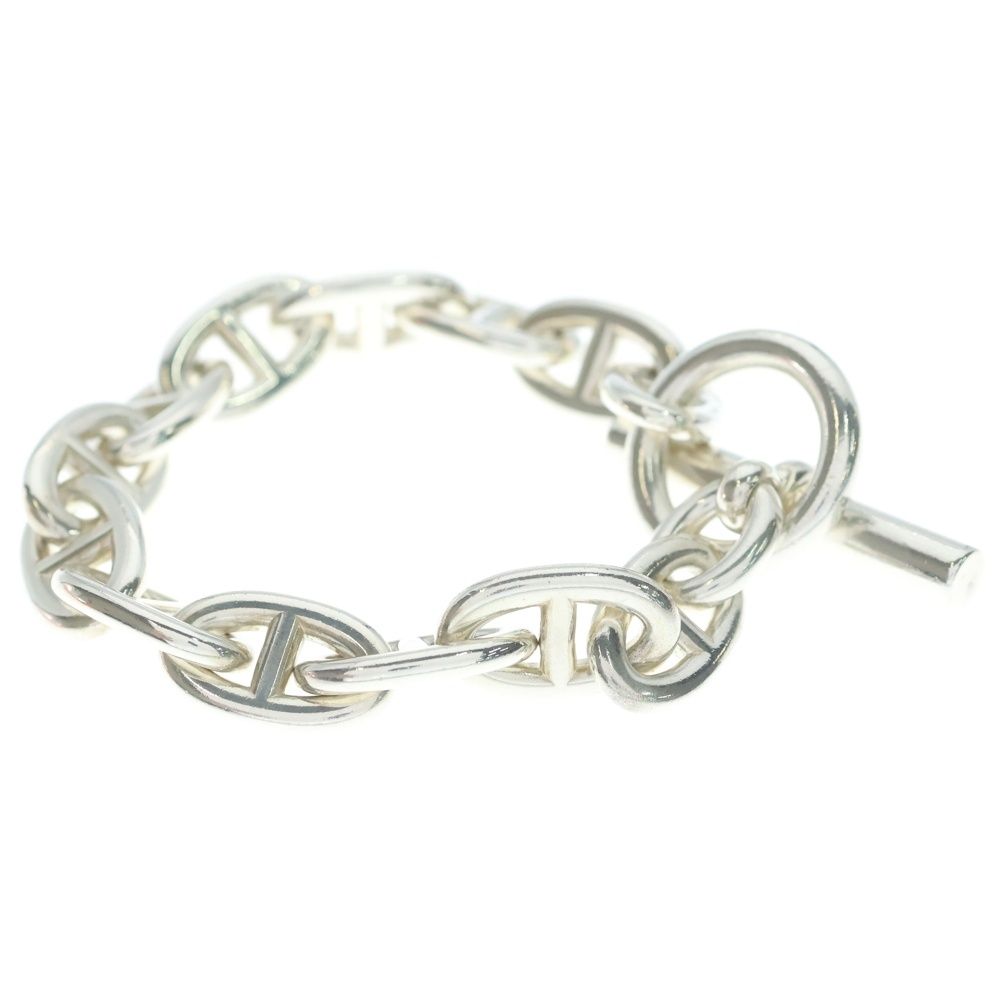 Hermes Chaine D'ancre TGM Bracelet Chain Silver — view 3