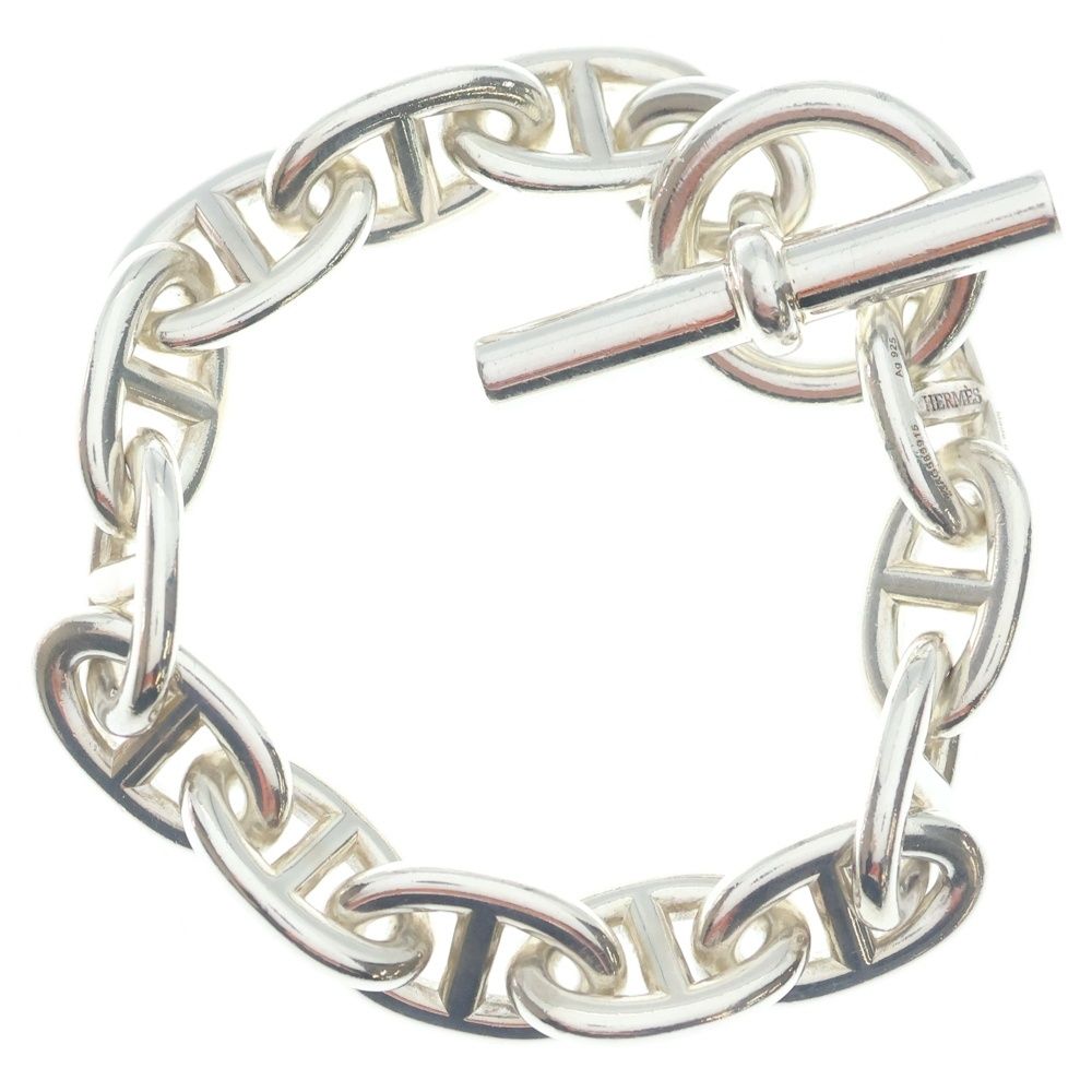 Hermes Chaine D'ancre TGM Bracelet Chain Silver — view 2