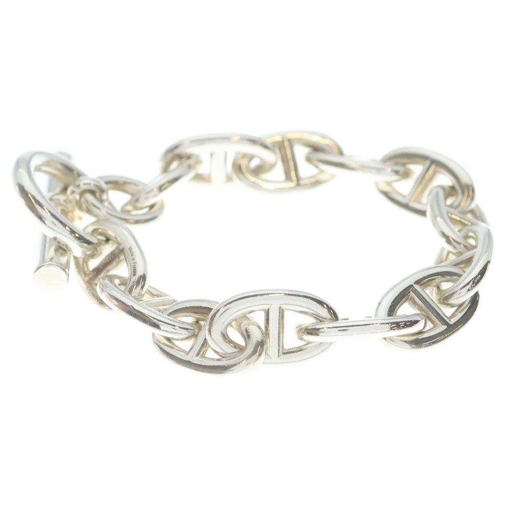 Hermes Chaine D'ancre TGM Bracelet Chain Silver — view 4