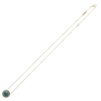 Van Cleef & Arpels Perlecle Malachite Necklace 18k Yellow Gold Green — view 2