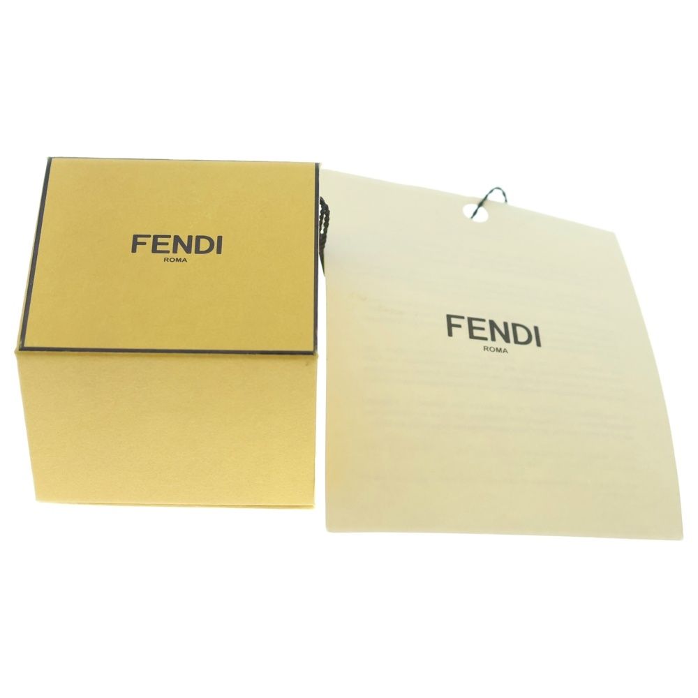 Fendi Fi Ro Ring Line Stone Gold — view 6
