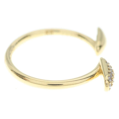 Fendi Fi Ro Ring Line Stone Gold — view 3