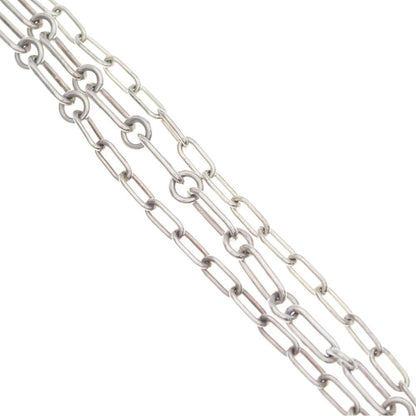 Hermes Alpha Kelly Long Necklace Silver — view 5
