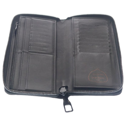 Louis Vuitton Monogram Empreinte LV Yk Zippy Wallet Vertical Card Case Black — view 5