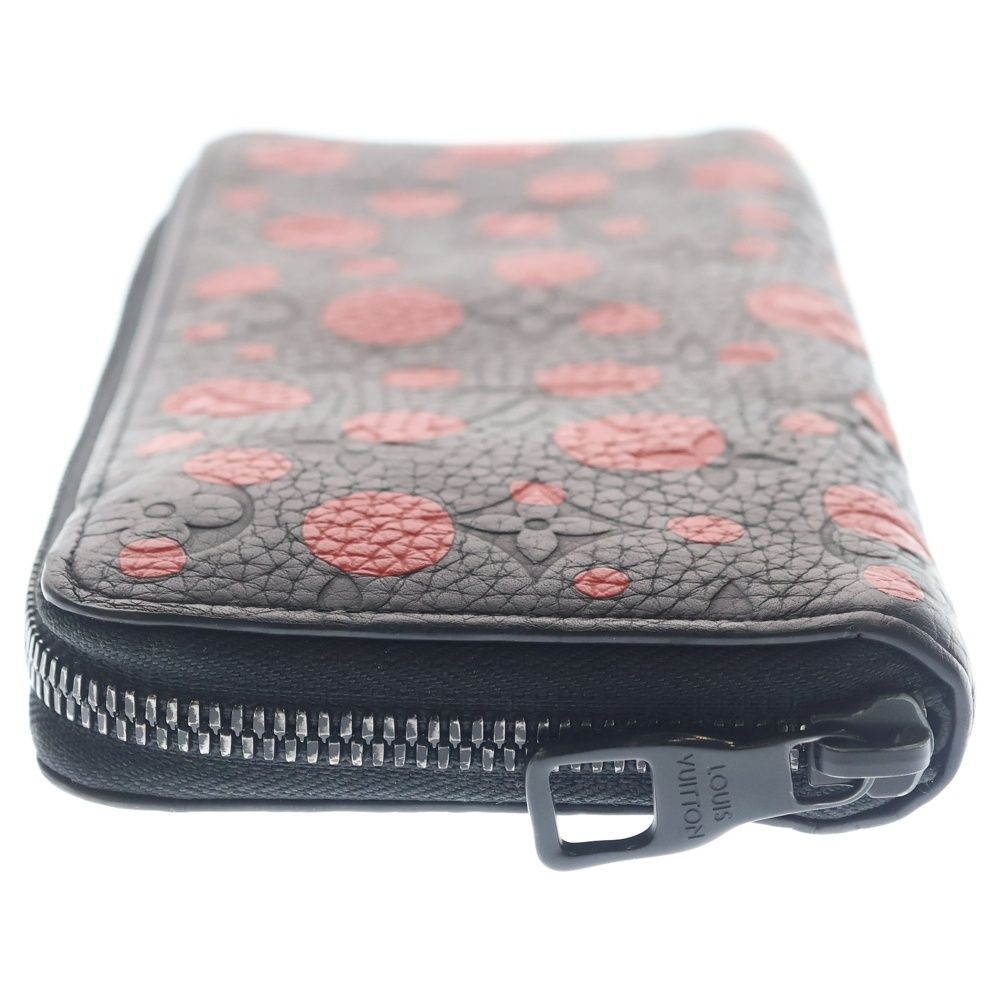 Louis Vuitton Monogram Empreinte LV Yk Zippy Wallet Vertical Card Case Black — view 3