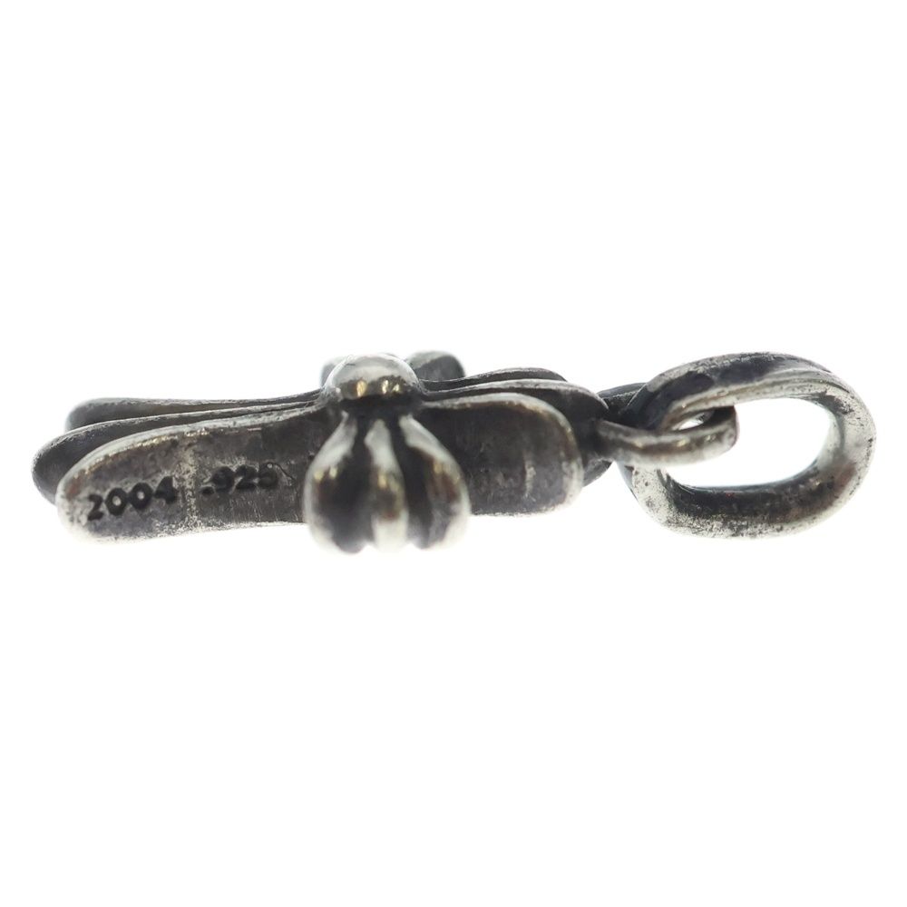 Chrome Hearts Crs Baby Fat Cross Pendant Top Silver — view 3