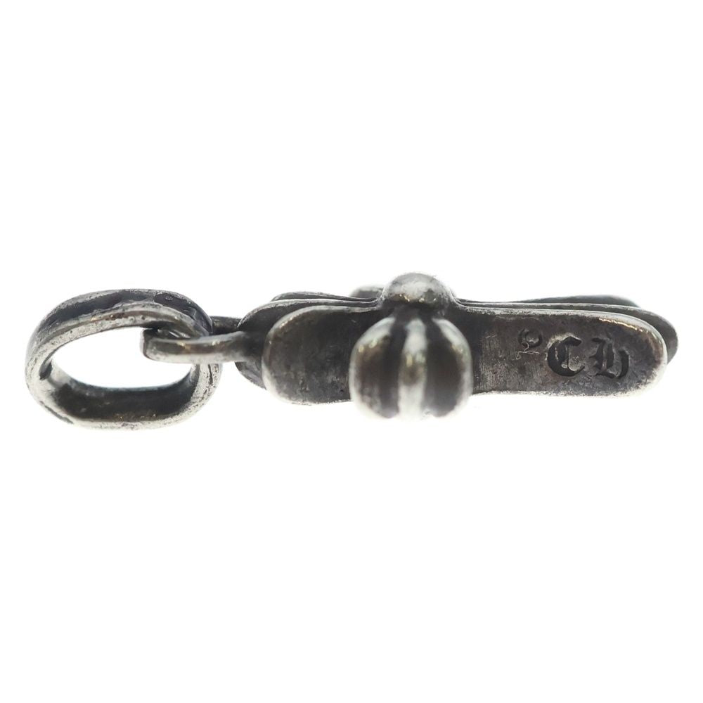 Chrome Hearts Crs Baby Fat Cross Pendant Top Silver — view 4