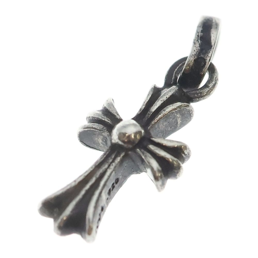 Chrome Hearts Crs Baby Fat Cross Pendant Top Silver — view 5