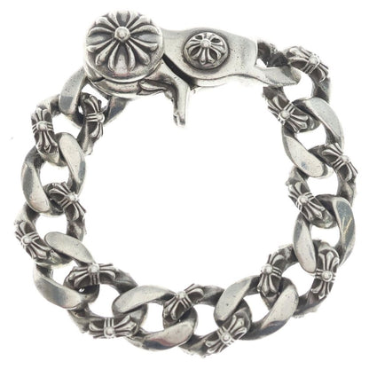 Chrome Hearts Fncy Chn Lnk Fancy Link Clip Bracelet 13 Links Silver