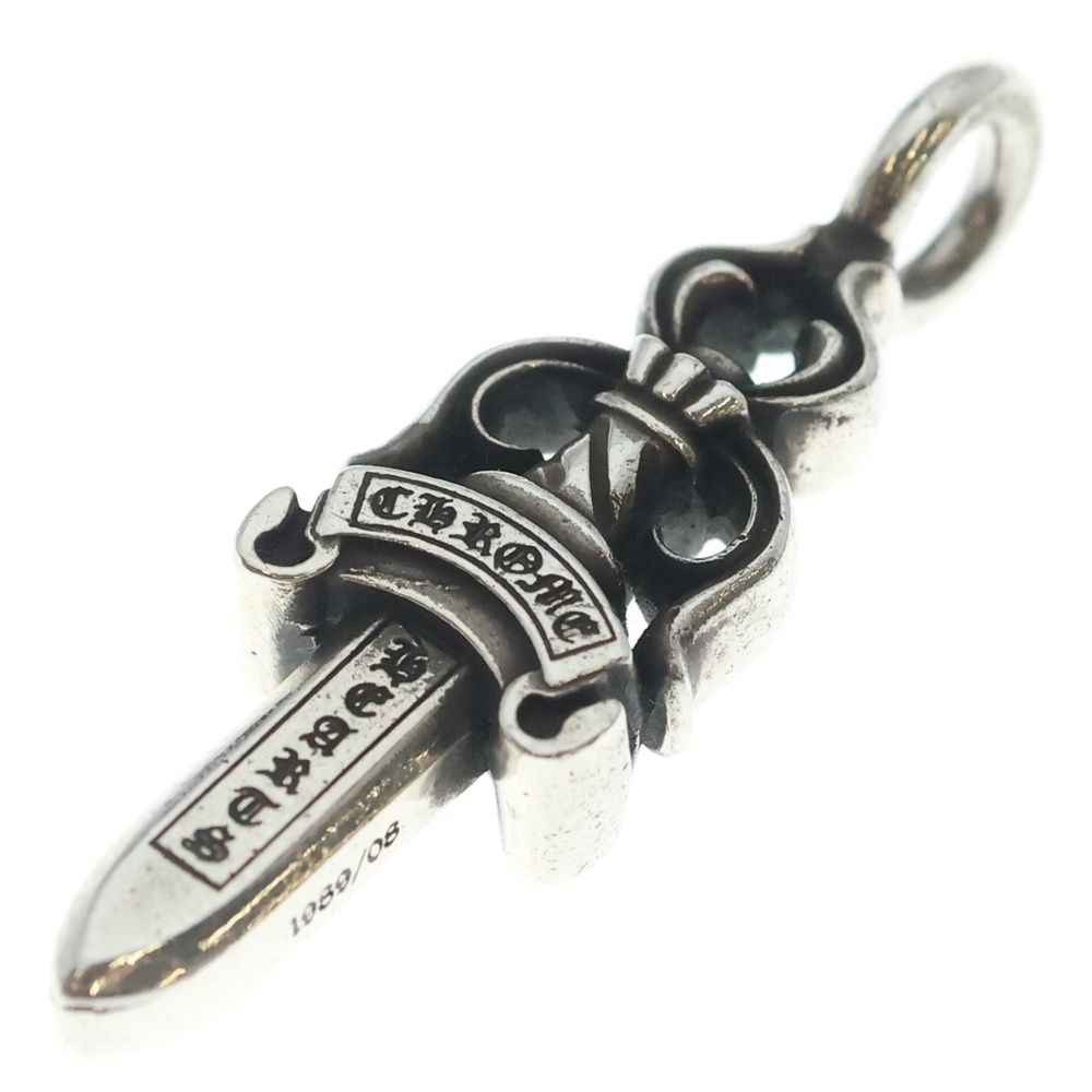 Chrome Hearts Double Dagger Daga Pendant Top Silver — view 5
