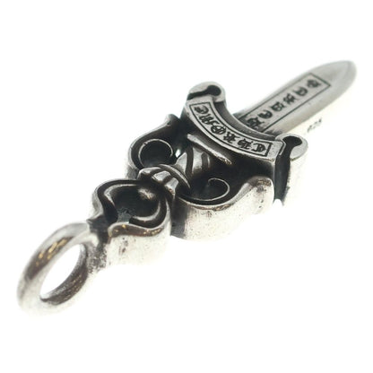 Chrome Hearts Double Dagger Daga Pendant Top Silver — view 6