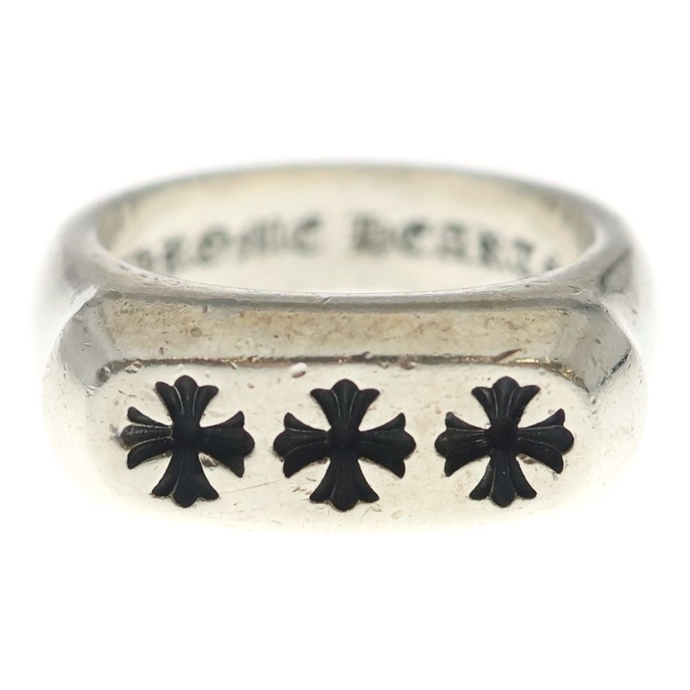 Chrome Hearts Lil PJ Plus Silver Ring — view 4