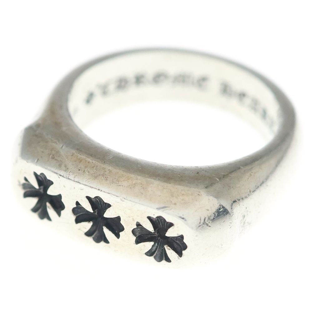 Chrome Hearts Lil PJ Plus Silver Ring