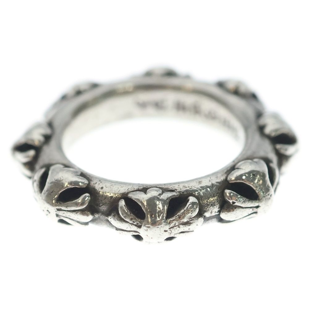 Chrome Hearts Cross Band Ring Silver — view 4