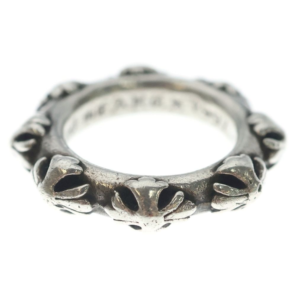 Chrome Hearts Cross Band Ring Silver — view 3