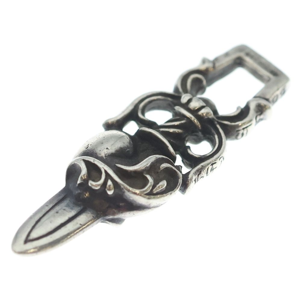 Chrome Hearts Dagger Heart Daga Pendant Top Silver — view 5