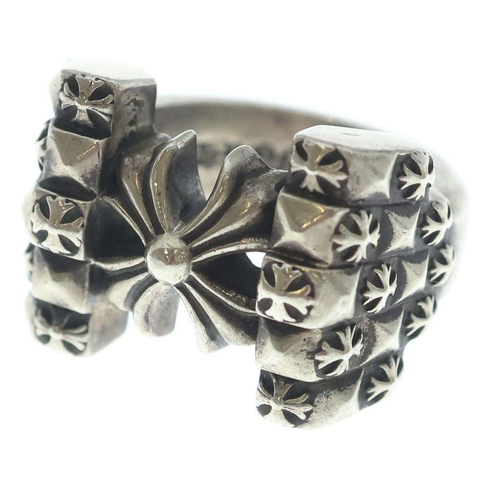 Chrome Hearts Deco CH Plus Silver Ring