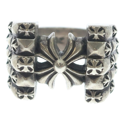 Chrome Hearts Deco CH Plus Silver Ring — view 4