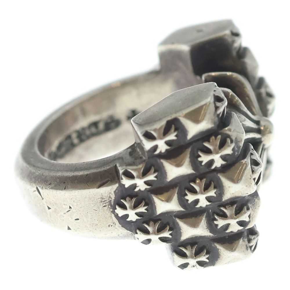 Chrome Hearts Deco CH Plus Silver Ring — view 3