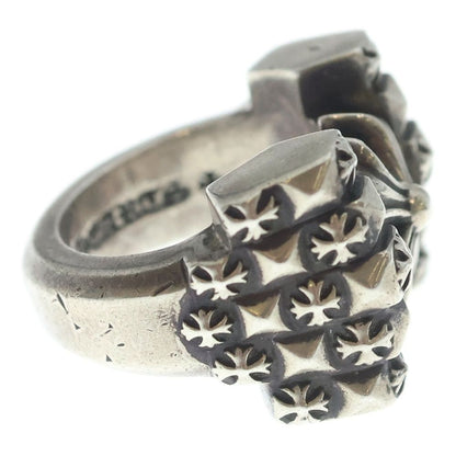 Chrome Hearts Deco CH Plus Silver Ring — view 3