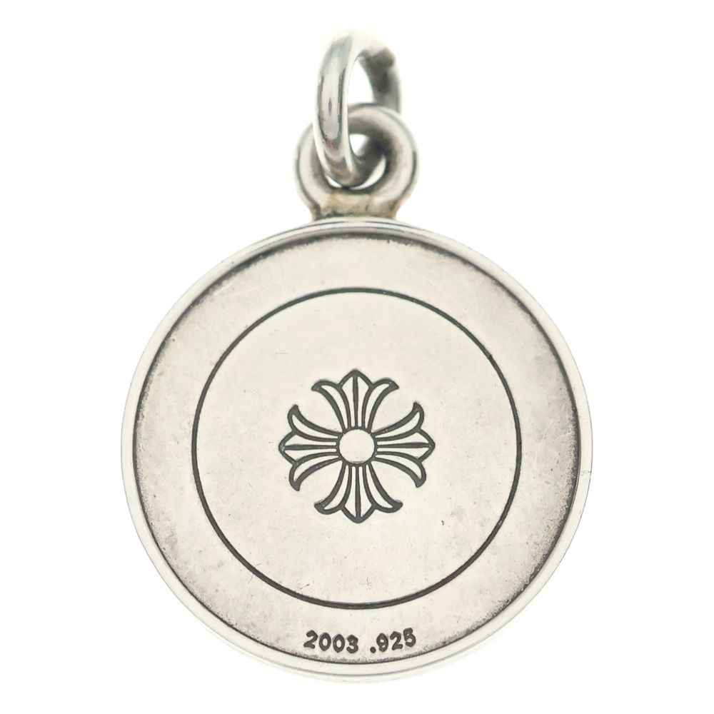 Chrome Hearts Chrm Angl Mdl V1 Angel Medal Charm Pendant Top Silver — view 2