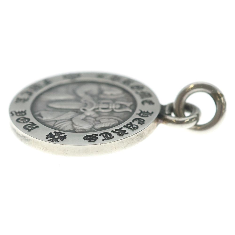 Chrome Hearts Chrm Angl Mdl V1 Angel Medal Charm Pendant Top Silver — view 3