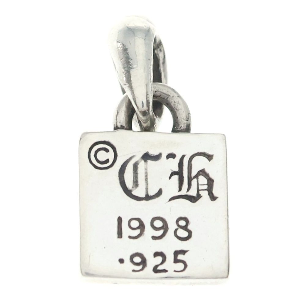 Chrome Hearts Framed CH Plus Charm Pendant Top Silver — view 2