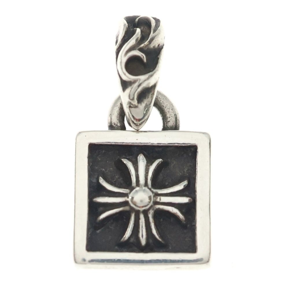Chrome Hearts Framed CH Plus Charm Pendant Top Silver
