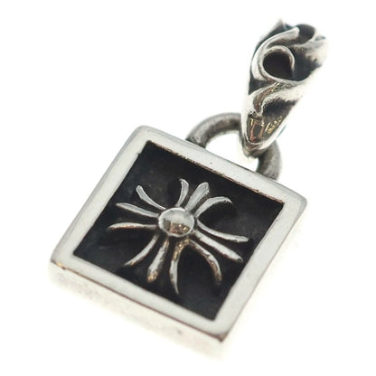 Chrome Hearts Framed CH Plus Charm Pendant Top Silver — view 5
