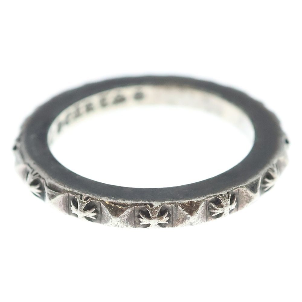 Chrome Hearts Tfp Pnk Pls True Fuckin Punk CH Plus Ring Silver — view 3
