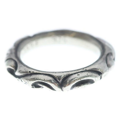 Chrome Hearts Scrl Band Scroll Ring Silver — view 2