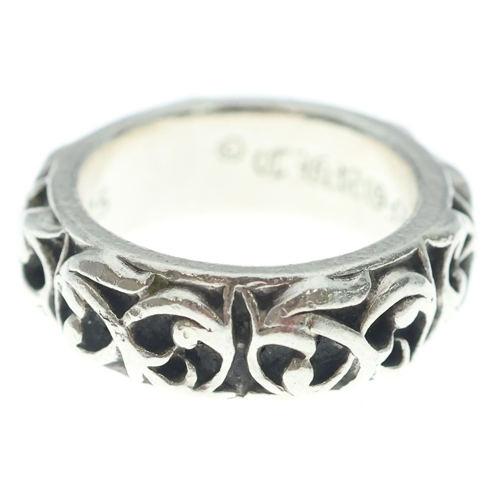 Chrome Hearts Etrnity Vine Band Eternity Silver Ring — view 4