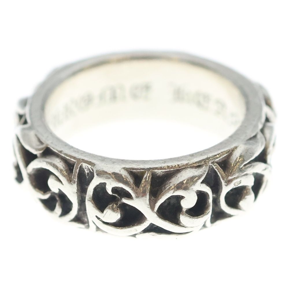 Chrome Hearts Etrnity Vine Band Eternity Silver Ring