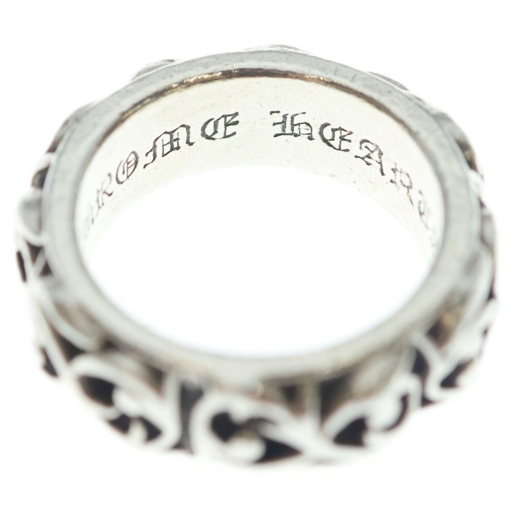 Chrome Hearts Etrnity Vine Band Eternity Silver Ring — view 5